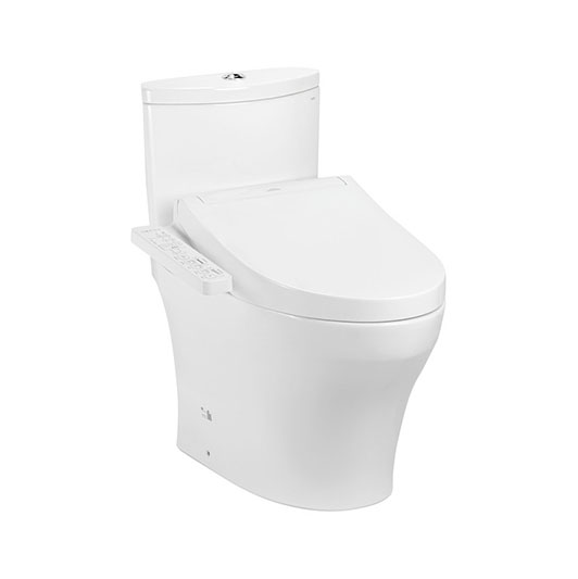 Bàn cầu hai khối kèm nắp rửa điện tử CS838CDW17  WASHLET