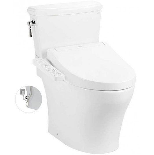 Bồn Cầu Điện Tử TOTO CS986GW16 Nắp Rửa Washlet TCF23410AAA C2