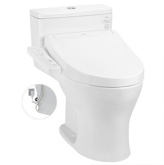 Bồn Cầu Điện Tử TOTO MS855DW16 Nắp Rửa Washlet TCF23460AAA C2